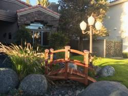 Here is a 6ft higher arched Double rails , Solar lights, Sealed
