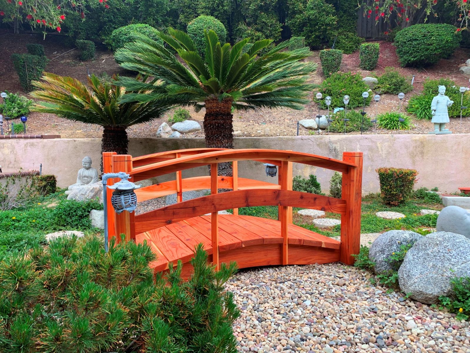 Ornamental Garden Bridges | Bespoke Design | UK Made | Lasered-art from  Knoxford Ltd